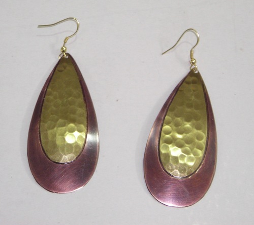Dual tone Earrings