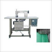 Ultrasonic Non-woven Bag Sealing Machine - Mild Steel, 1300x650x1500 mm, Grey | Semi Automatic, 220-240V, 1500W-2500W Power, 0-15 m/min Production Speed, Supports Various Bag Sizes