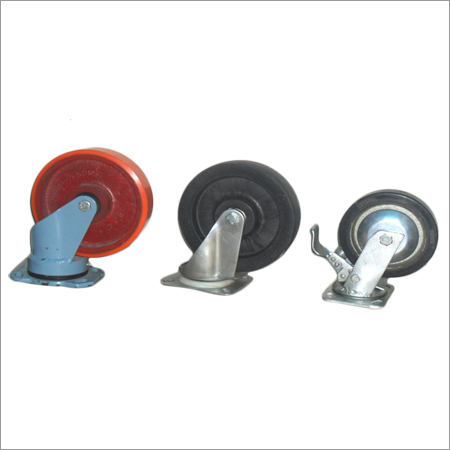 Polished Castor Wheels