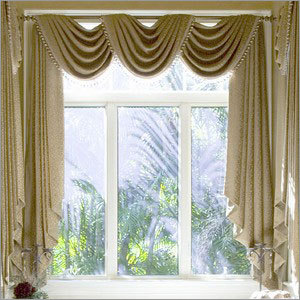 Luxurious Readymade Curtain - Polyester, Customizable Size, Beige | Elegant Design, Light Control, Privacy Enhancement