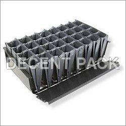 Seedling Nursery Tray - PP Material, Lightweight Design, Black Color | Sturdy, Slip Resistant Surface, Durable for Chemical Resistance