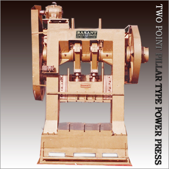 Two Point Pillar Type Power Press