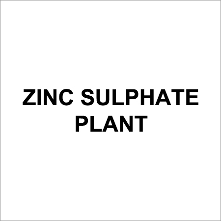 Zinc Sulphate Plant