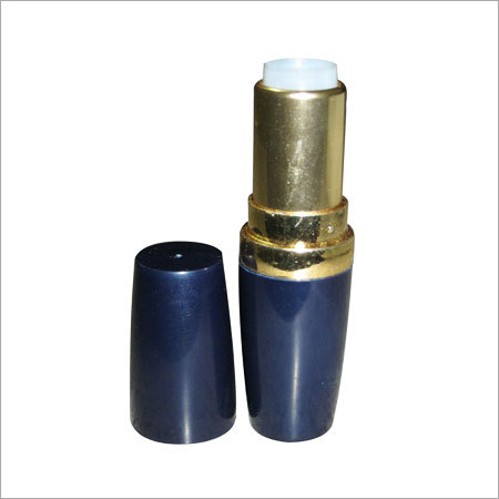 Lipstick Container - Plastic Metal, 12-15mm Diameter, Navy Blue | Elegant Design, Secure Closure, Compact Size