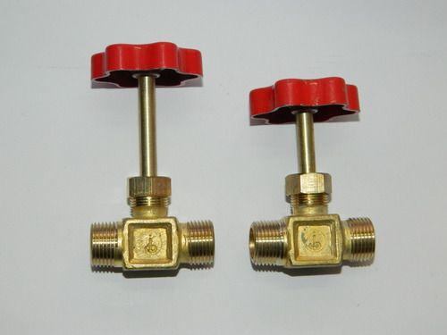 Golden Brass Needle Control Valve