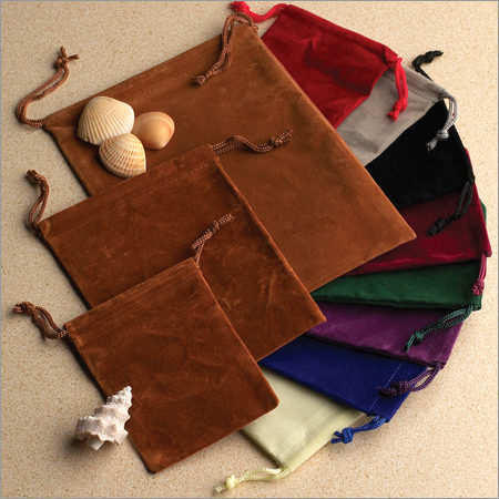 Velour Pouches Bags