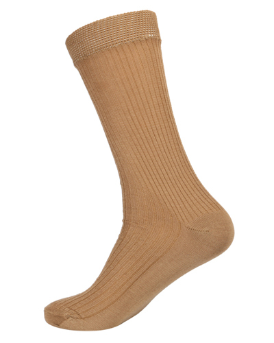 Calf Length Rib Socks