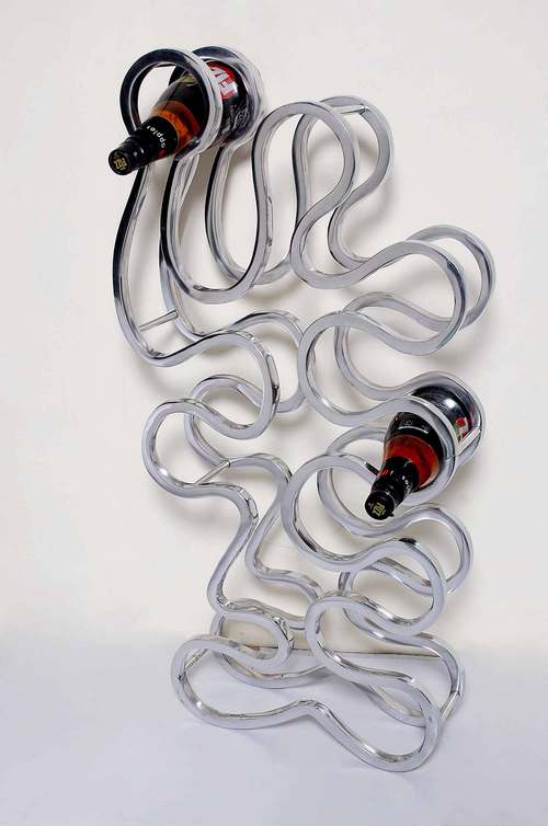 Aluminium Wine Bottle Stand