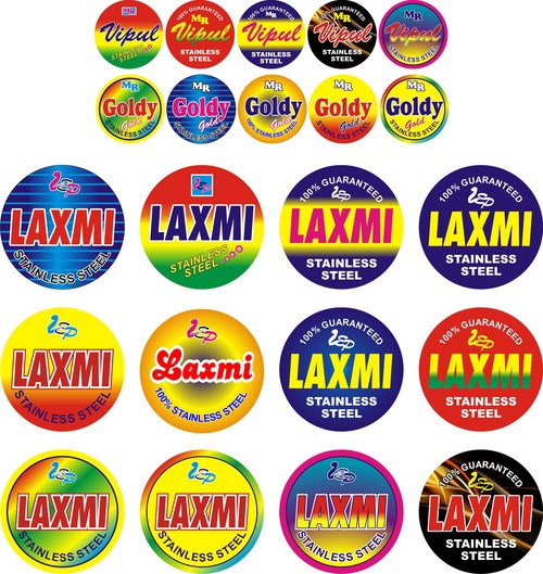 Multicolored Stickers