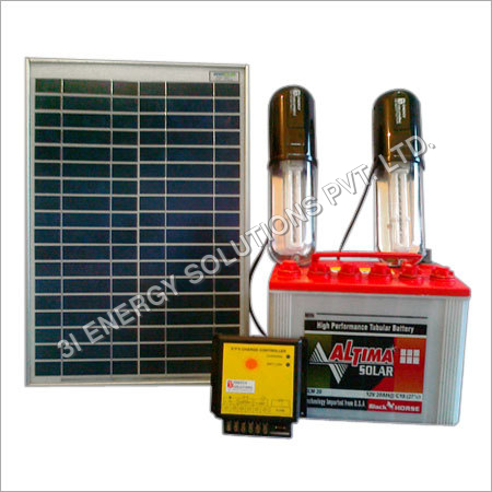 20W solar home lighting system