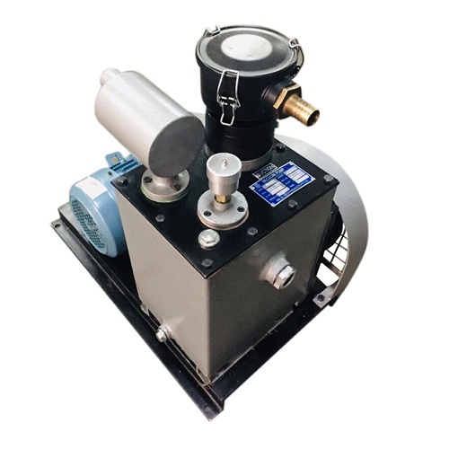 Steeliness Steel 1000 Lpm Double Stage Belt Drive Vacuum Pump