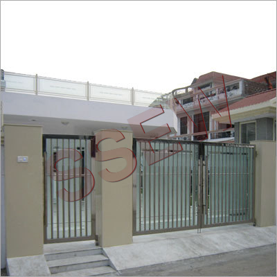 Stainless Steel Main Gate