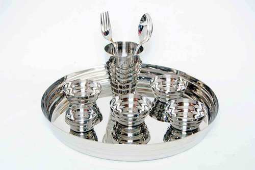 Steel Thali Set