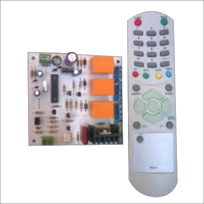 Remote Project - PCB 100x70mm, ABS Plastic Remote 100x50mm, 433 MHz, Three Channels, Remote Control