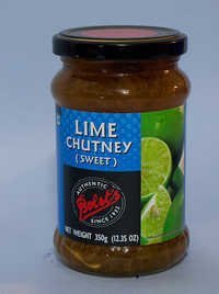 Long Shelf Life Lime Sweet Chutney 