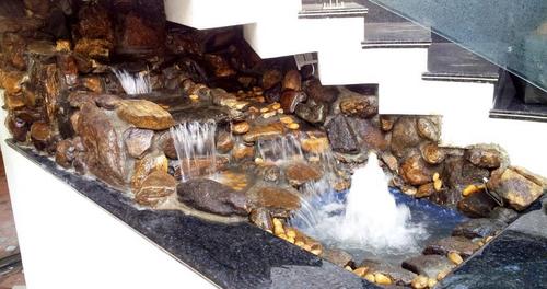 Brown Indoor Waterfalls