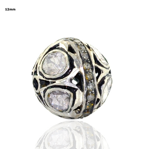 12mm Rosecut Diamond Bead