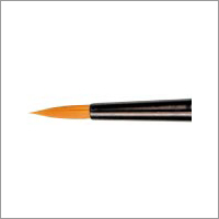 Round Brush - Synthetic Bristles 10mm 150mm Length | Precise Application Smooth Strokes Comfortable Grip