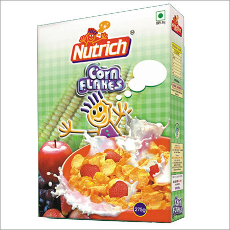 Flakes - Corn, 10x20x5 cm | Convenient, Crispy, Delicious, Family-Friendly, Versatile, Nutritious, Wholesome, Sweet Flavor, 500g Box