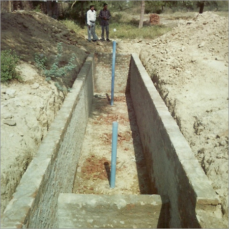 Trench with Desilting Chamber