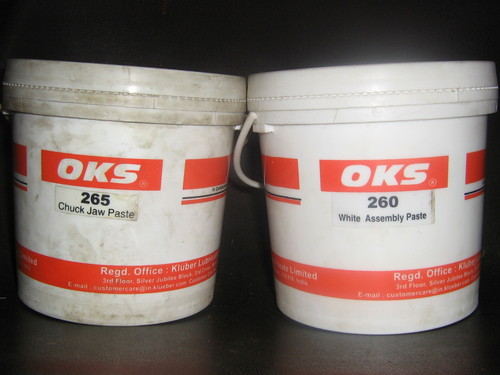 OKS 265 Chuck Jaw Paste & 260 White Assembly Paste