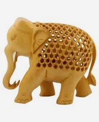 wooden elephant