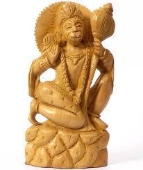 Wooden Hanuman