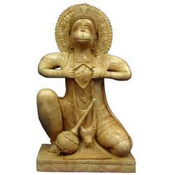 wooden hanumaan