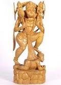 Wooden Hanuman Statue