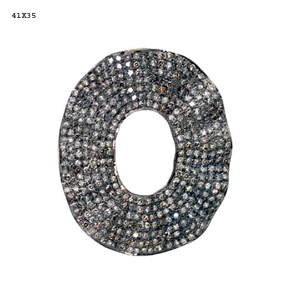 14k Gold Diamond Finding