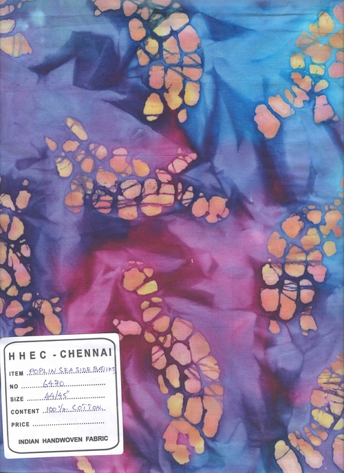 Cotton Batik Printed Fabrics