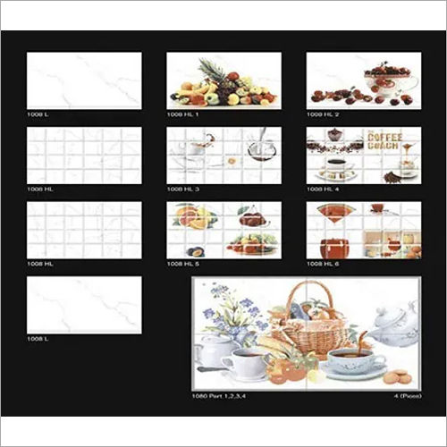 25x37.5 Digital Kitchen Wall Tiles