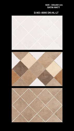Evolution Bone Ceramic Wall Tiles Size: 60X30