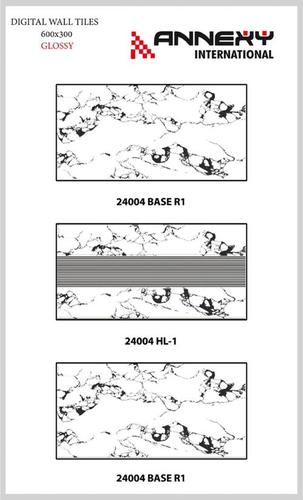  कोई भी रंग का ब्लैक एंड ग्रे शेड सिरेमिक वॉल टाइल्स 30X60