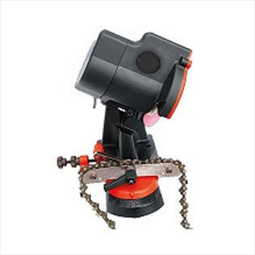 Electric Chain Saw Sharpener - Copper Motor 4-1/4" Wheel 7/8" Arbor 85W 4200/4800RPM | Fast Sharpening Safety Power-Off Precise Grinding