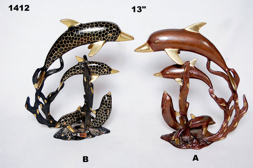 Brass Dolphin