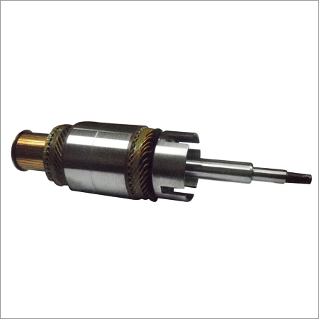 Armature for co-axial starter motor