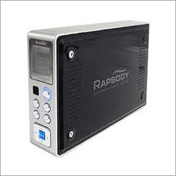 Computer Peripheral - Aluminum 10x5x2 cm Silver USB 3.0 External Drive 2TB High Speed Backup