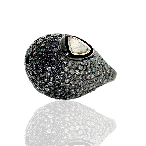 Antique Rosecut Handmade Finding