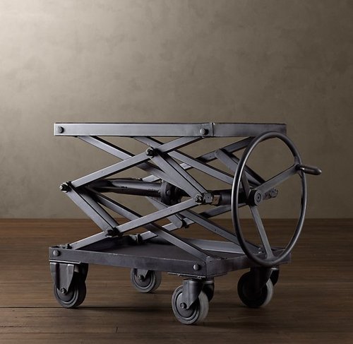 INDUSTRIAL SCISSOR LIFT TABLE By Nautical Mart Inc.