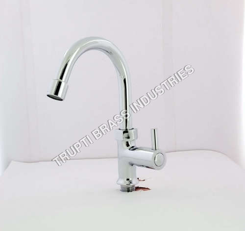 Pillar Tap With Swan Neck