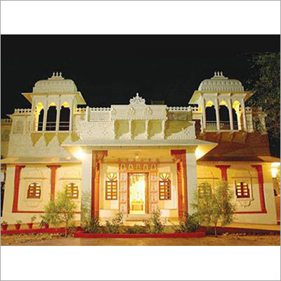 Alwar Bagh Resort - Stone and Plaster Architecture 1-5 Acres | Luxury Stay Cultural Experience Event Venue