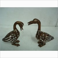 COPPER DUCK PAIR SMALL