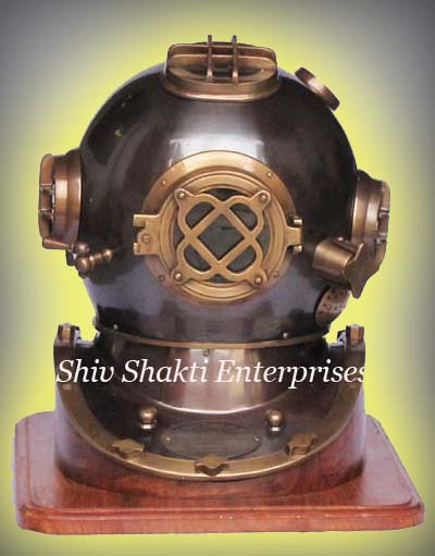 Copper Diving Helmet