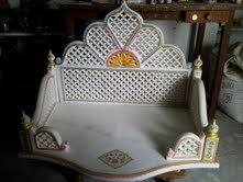 Marble Singhasan