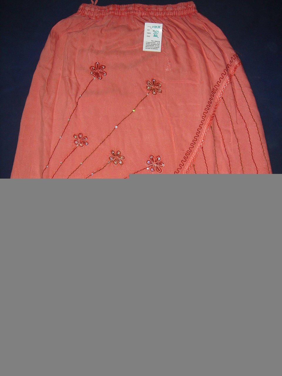embrodiered skirt