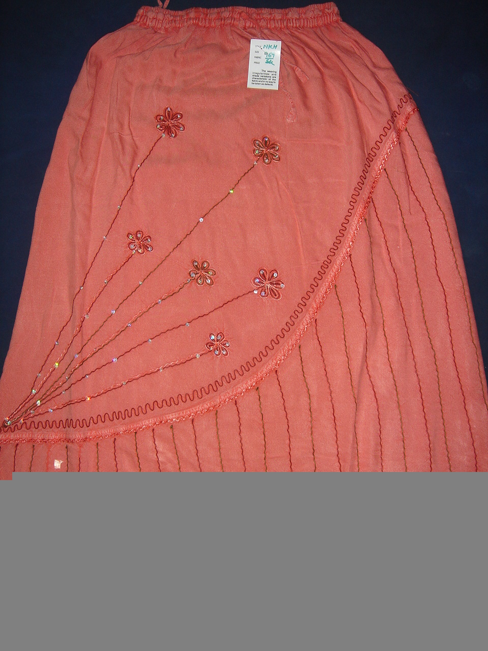embrodiered skirt