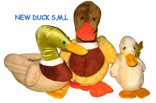 Cotton Duck Soft Toys