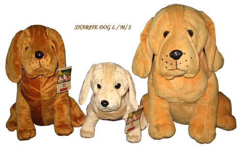 Cotton Shar Pei Dogs Stuffed Toy