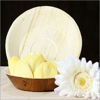 Round Shaped Areca Plate